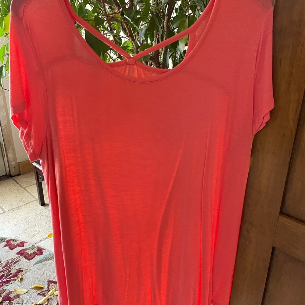 Coral Color top soft!